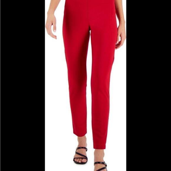 Alfani Pants - Alfani Red Dress Pants
